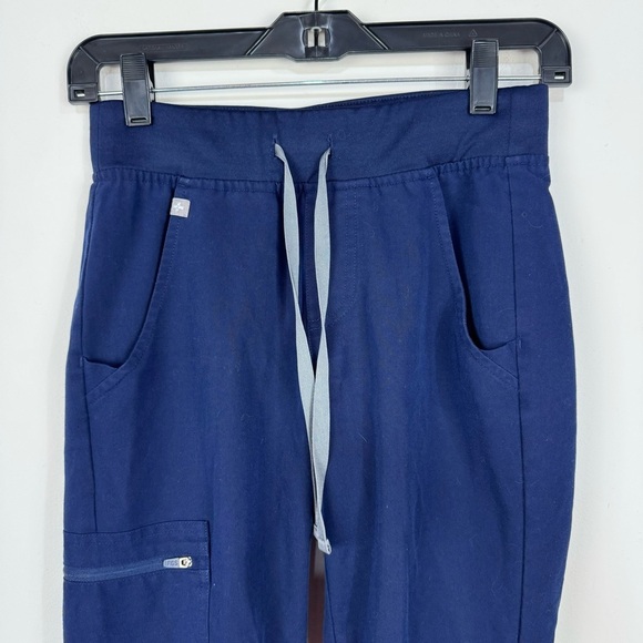 Figs Technical Collection Navy Blue Joggers Nurse Scrub Pants Healthcare - Picture 3 of 6